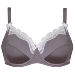 سوتین زنانه لین مدل فنردار کد 4680-608 رنگ بنفش