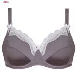 سوتین زنانه لین مدل فنردار کد 4680-608 رنگ بنفش