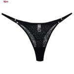 ست شورت و سوتین زنانه برتا مدل فنردار کد 5109-4088-AB رنگ مشکی