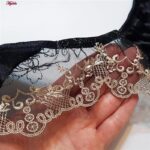 ست شورت و سوتین زنانه برتا مدل فنردار کد 5106-4010-B رنگ مشکی به همراه نگهدارنده جوراب