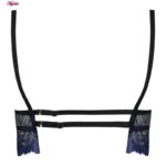 ست شورت و سوتین زنانه برتا مدل فنردار کد 5113-2088-QB رنگ مشکی