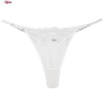 ست شورت و سوتین زنانه برتا مدل فنردار کد 5108-4032-W رنگ سفید به همراه نگهدارنده جوراب