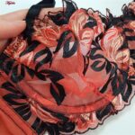 ست شورت و سوتین زنانه برتا مدل فنردار کد 5100-2420-JR رنگ نارنجی