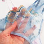 شورت زنانه پدلی مدل 5148-78 رنگ آبی روشن