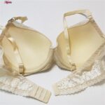 ست شورت و سوتین زنانه برتا مدل شکوفه بهاری فنردار کد 5121-6050-CC رنگ کرم