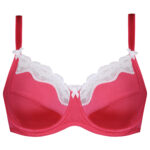 سوتین زنانه لین مدل فنردار کد 4680-608 رنگ سرخابی