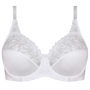 سوتین زنانه شاندرمن مدل فنردار کد 5080-2280-03 رنگ سفید