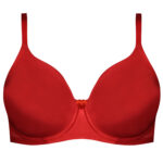 سوتین زنانه برتا مدل ساتن فنردار کد 5117-555-R رنگ قرمز