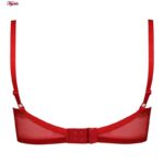 سوتین زنانه برتا مدل ساتن فنردار کد 5117-555-R رنگ قرمز