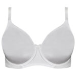 سوتین زنانه برتا مدل ساتن فنردار کد 5117-555-W رنگ سفید