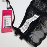 ست شورت و سوتین زنانه برتا مدل فنردار کد 5109-4088-AB رنگ مشکی