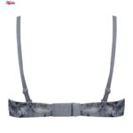 ست شورت و سوتین زنانه برتا مدل فنردار کد 5100-2420-MP رنگ طوسی