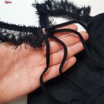 نیم تنه ورزشی زنانه ماییلدا مدل پددار پشت ضربدری کد 5081 رنگ مشکی