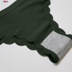 شورت زنانه اس کیو اف هانا مدل لیزری کد 4978 رنگ سبز تیره