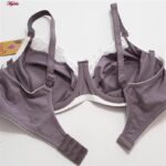 سوتین زنانه لین مدل فنردار کد 4680-608 رنگ بنفش