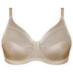 سوتین زنانه شاندرمن مدل Adonis فنردار کد 5080-2240-26 رنگ کرم