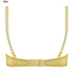 ست شورت و سوتین زنانه پدلی مدل فنردار کد 5116-P302 رنگ زرد