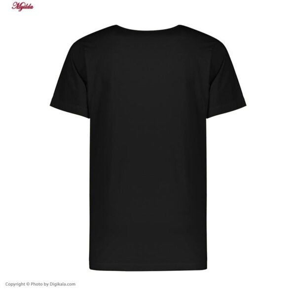 زیرپوش آستین دار مردانه برهان تن پوش مدل 1002-3 رنگ مشکی بسته 3 عددی