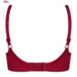 سوتین زنانه شاندرمن مدل فنردار کد 5080-2385-610 رنگ زرشکی