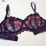 ست شورت و سوتین زنانه برتا مدل فنردار کد 5100-2420-PU رنگ بنفش