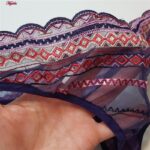 ست شورت و سوتین زنانه برتا مدل فنردار کد 5100-2420-PU رنگ بنفش