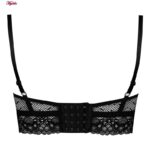 ست شورت و سوتین زنانه برتا مدل فنردار کد 5120-6077-RB رنگ مشکی