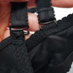 ست شورت و سوتین زنانه پدلی مدل بند متحرک فنردار کد 5126-P133 رنگ مشکی