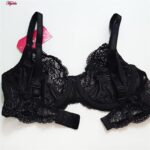 سوتین زنانه لین مدل فنردار کد 4680-513 رنگ مشکی