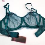 ست شورت و سوتین زنانه برتا مدل فنردار کد 5100-2420-LL رنگ کله غازی