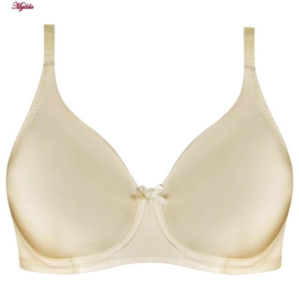 سوتین زنانه برتا مدل ساتن فنردار کد 5117-555-CR رنگ کرم