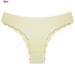 شورت زنانه اس کیو اف هانا مدل لیزری کد 4978 رنگ لیمویی