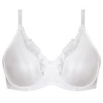 سوتین زنانه لین مدل فنردار کد 4680-745 رنگ سفید