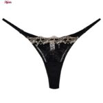 ست شورت و سوتین زنانه برتا مدل فنردار کد 5106-4010-B رنگ مشکی به همراه نگهدارنده جوراب