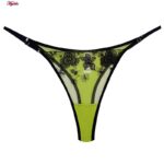 ست شورت و سوتین زنانه برتا مدل فنردار کد 5100-2420-UG رنگ سبز روشن