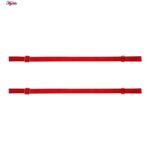 ست شورت و سوتین زنانه برتا مدل فنردار کد 5108-4032-R رنگ قرمز به همراه نگهدارنده جوراب