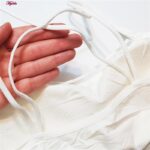 نیم تنه ورزشی زنانه ماییلدا مدل پددار پشت ضربدری کد 5084 رنگ سفید