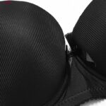 ست شورت و سوتین زنانه پدلی مدل بند متحرک فنردار کد 5126-P133 رنگ مشکی