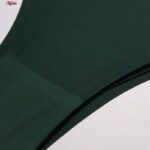 شورت زنانه ماییلدا مدل لیزری کد 5078-602-2 رنگ سبز تیره