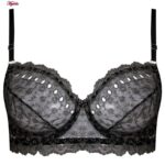 ست شورت و سوتین زنانه برتا مدل فنردار کد 5123-2082-BB رنگ مشکی