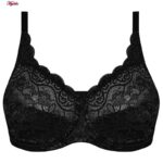 سوتین زنانه شاندرمن مدل فنردار کد 5080-2444-04 رنگ مشکی