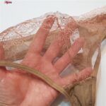 ست شورت و سوتین زنانه برتا مدل فنردار کد 5100-2420-E رنگ کرم