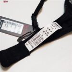 ست شورت و سوتین زنانه برتا مدل فنردار کد 5106-4010-B رنگ مشکی به همراه نگهدارنده جوراب