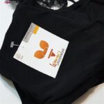 نیم تنه ورزشی زنانه ماییلدا مدل پددار پشت ضربدری کد 5081 رنگ مشکی