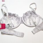 ست شورت و سوتین زنانه برتا مدل فنردار کد 5103-2020-NO رنگ طوسی