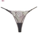 ست شورت و سوتین زنانه برتا مدل فنردار کد 5100-2420-GP رنگ نسکافه ای بسته 3 عددی