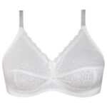 سوتین زنانه لین مدل بدون فنر کد 4680-406 رنگ سفید