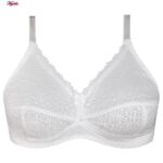 سوتین زنانه لین مدل بدون فنر کد 4680-406 رنگ سفید