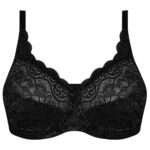 سوتین زنانه شاندرمن مدل فنردار کد 5080-2444-04 رنگ مشکی