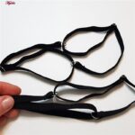 ست شورت و سوتین زنانه برتا مدل فنردار کد 5105-4040-B رنگ مسی به همراه نگهدارنده جوراب