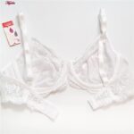 سوتین زنانه لین مدل فنردار کد 4680-513 رنگ سفید